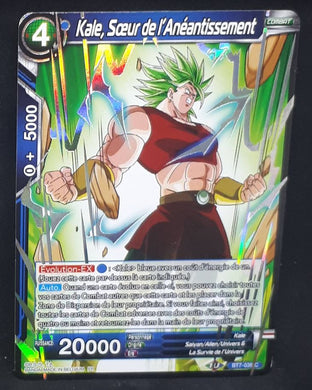 carte Dragon Ball Super Card Game Fr Universe 6 Assailants BT7-039 C (2019) (foil) bandai kale soeur de l aneantissement dbscg