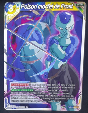 carte Dragon Ball Super Card Game Fr Universe 6 Assailants XD1-10 ST (2019) bandai Poison mortel de Frost dbscg
