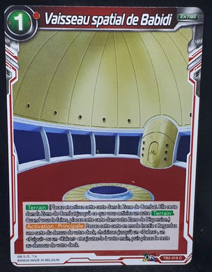 carte Dragon Ball Super Card Game Fr World Martial Arts Tournament TB2-018 C (2018) vaisseau spatial de babidi dbscg cardamehdz