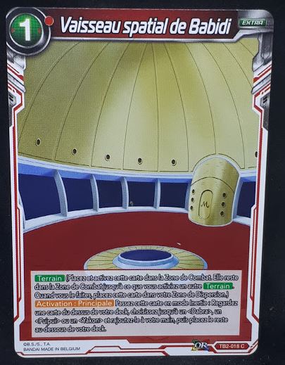 carte Dragon Ball Super Card Game Fr World Martial Arts Tournament TB2-018 C (2018) vaisseau spatial de babidi dbscg cardamehdz