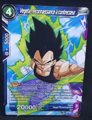 carte Dragon Ball Super Card Game Fr World Martial Arts Tournament TB2-025 UC (2018) vegeta reconnaissance a contrecoeur dbscg cardamehdz