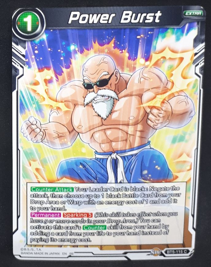 carte Dragon Ball Super Card Game US Miraculous Revival Part 5 BT5-115 C (2019) power burst bandai dbscg cardamehdz 