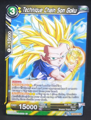carte Dragon Ball Super Card Game US Rise of the Unison Warrior BT10-098 C (2020) bandai technique chain son goku dbscg