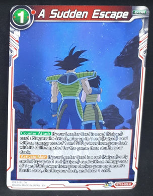 carte Dragon Ball Super Card Game US Unison Warrior Series Set 04 BT13-029 C (2021) bandai a sudden escape dbscg cardamehdz
