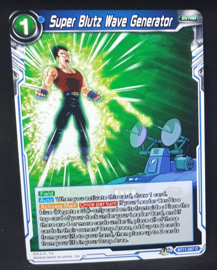 carte Dragon Ball Super Card Game US Unison Warrior Vermilion Bloodline BT11-057 C (2020) bandai super blutz wave generator dbscg cardamehdz