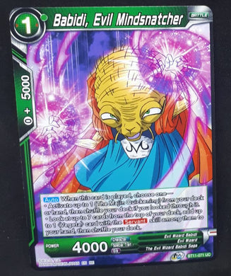 carte Dragon Ball Super Card Game US Unison Warrior Vermilion Bloodline BT11-071 C (2020) bandai babidi evil mindsnatcher dbscg cardamehdz 