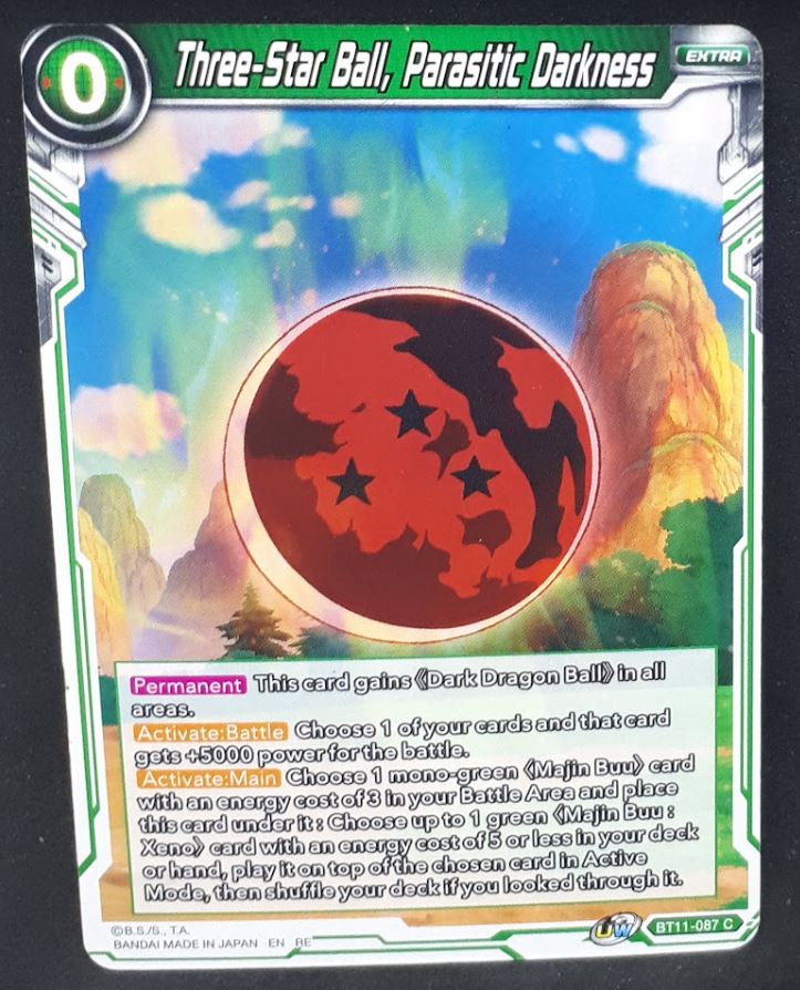 carte Dragon Ball Super Card Game US Unison Warrior Vermilion Bloodline BT11-087 C (2020) bandai three-star ball parasitic darkness dbscg cardamehdz 