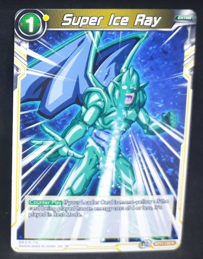 carte Dragon Ball Super Card Game US Unison Warrior Vermilion Bloodline BT11-120 R (2020) bandai super ice ray dbscg