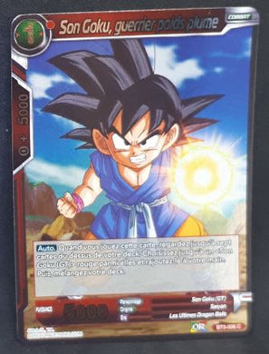 carte Dragon Ball Super Card Game Us Les Mondes Croises BT3-006 C (2018) (foil) bandai songoku guerrier poids plume dbscg 