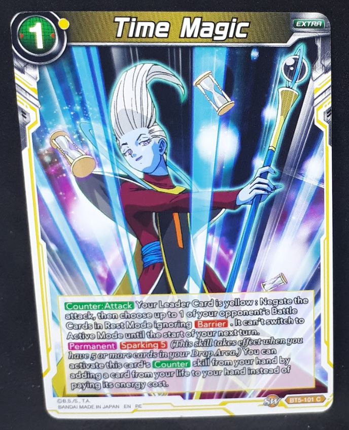 carte Dragon Ball Super Card Game Us Mythic Booster BT5-101 C (2022) bandai whis time magic dbscg