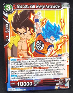carte Dragon Ball Super Card Game destroyer king BT6-003 UC (2019) bandai songoku ssb energie harmonisee dbcsg