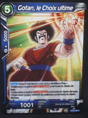 carte Dragon Ball Super Card Game destroyer king BT6-038 C (2019) bandai gotan le choix ultime dbcsg cardamehdz
