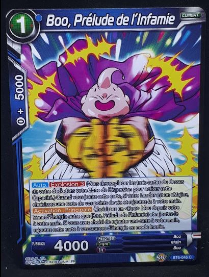 carte Dragon Ball Super Card Game destroyer king BT6-046 C (2019) bandai boo prélude de l infamie dbcsg cardamehdz