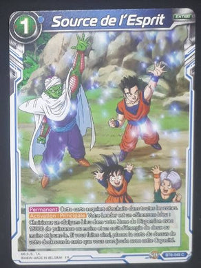 carte Dragon Ball Super Card Game destroyer king BT6-049 C (2019) bandai source de l'esprit dbcsg 