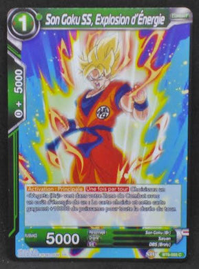 carte Dragon Ball Super Card Game destroyer king BT6-055 C (2019) bandai songoku ss explosion d energie dbcsg 