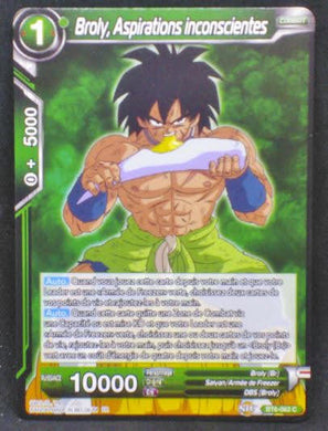 carte Dragon Ball Super Card Game destroyer king BT6-063 C (2019) bandai broly aspirations inconscientes dbcsg 