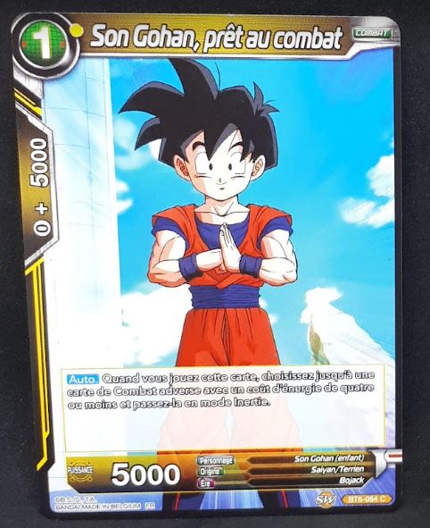 carte Dragon Ball Super Card Game destroyer king BT6-084 C (2019) bandai songohan pret au combat dbcsg 