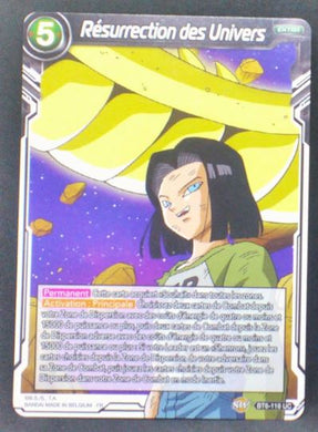 carte Dragon Ball Super Card Game destroyer king BT6-116 UC (2019) bandai résurrection des univers dbcsg 