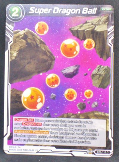 carte Dragon Ball Super Card Game destroyer king BT6-118 C (2019) bandai super dragon ball dbcsg 