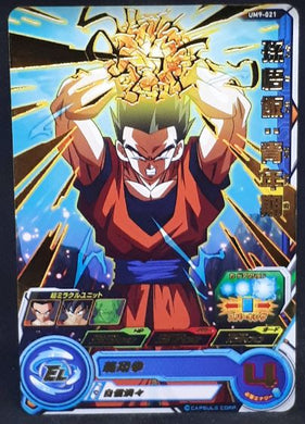 carte Super Dragon Ball Heroes Universe Mission Part 9 UM9-021 (2019) bandai songoku sdbh um cardamehdz