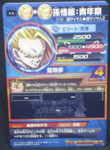 trading card game jcc carte Dragon Ball Heroes Galaxie Mission Part 10 HG10-04 (2013) songohan bandai dbh gm cardamehdz verso