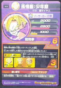 trading card game jcc carte Dragon Ball Heroes Galaxie Mission Part 3 HG3-02 (2012) bandai songohan dbh gm cardamehdz verso