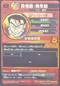 trading card game jcc carte Dragon Ball Heroes Part 1 H1-02 (2010) bandai songohan dbh cardamehdz verso