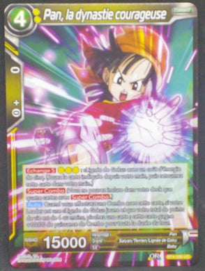 trading card game jcc carte Dragon Ball Super Card Game Fr BT4-086 UC Colossal Warfare bandai 2018 Pan la dynastie courageuse dbs cardamehdz