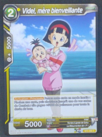 trading card game jcc carte Dragon Ball Super Card Game Fr BT4-090 C Colossal Warfare bandai 2018 Videl mère bienveillante dbs cardamehdz