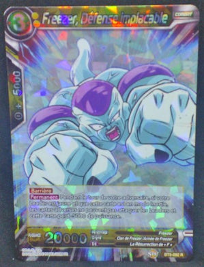 trading card game jcc fr carte Dragon Ball Super Card Game Fr BT5-092R Miraculous Revival freezer defense implacable bandai Dbs cardamehdz