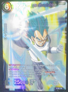 carte Dragon Ball Super Card Game Fr Cartes hors serie P-001 PR Vegeta, frappe dévastatrice bandai 2018
