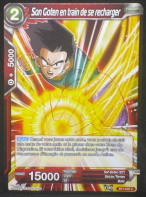 tcg carte Dragon Ball Super Card Game Fr Colossal Warfare BT4-008 C (2018) Songoten en train de se recharger dbscg cardamehdz