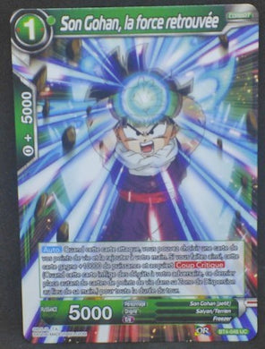 trading card game jcc carte Dragon Ball Super Card Game Fr Colossal Warfare BT4-048 UC (2018) bandai Son Gohan la force retrouvée dbs cardamehdz