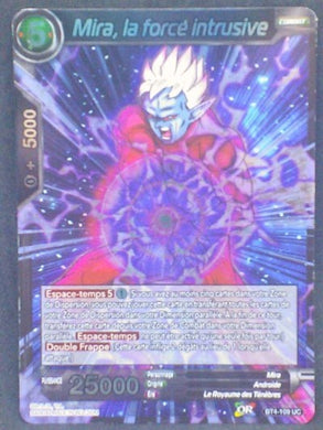 trading card game jcc carte Dragon Ball Super Card Game Fr Colossal Warfare BT4-109 UC Foil (2018) bandai Mira la force intrusive dbs cardamehdz