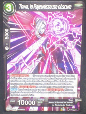 tcg carte Dragon Ball Super Card Game Fr Colossal Warfare BT4-112 C (2018) Towa la Rajeunisseuse obscure dbscg cardamehdz