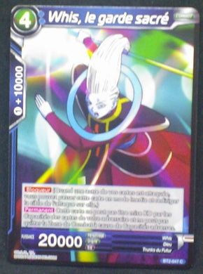 carte Dragon Ball Super Card Game Fr Part 2 BT2-047C Whis, le garde sacré bandai 2018