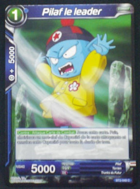 carte Dragon Ball Super Card Game Fr Part 2 BT2-048 C Pilaf le leader bandai 2018