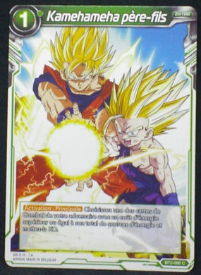 carte Dragon Ball Super Card Game Fr Part 2 BT2-098C Kamehameha père fils bandai 2018
