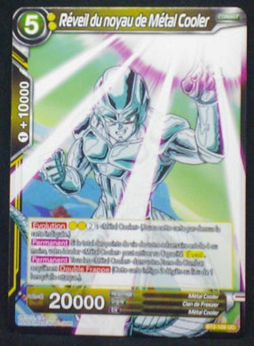 carte Dragon Ball Super Card Game Fr Part 2 BT2-106UC Réveil du noyau de Métal Cooler bandai 2018