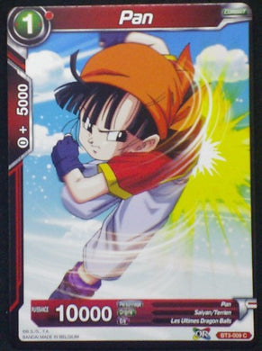 carte Dragon Ball Super Card Game Fr Part 3 BT3-009C Pan bandai 2018