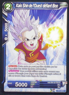 carte Dragon Ball Super Card Game Fr Part 3 BT3-039C Kaïo Shin de l Ouest défiant Boo bandai 2018