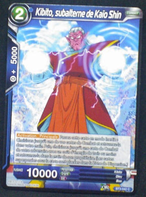 carte Dragon Ball Super Card Game Fr Part 3 BT3-042C Kibito, subalterne de Kaïo Shin bandai 2018