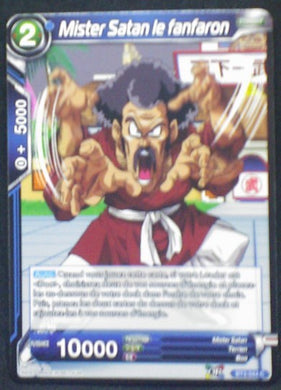 carte Dragon Ball Super Card Game Fr Part 3 BT3-044C Mister Satan le fanfaron bandai 2018