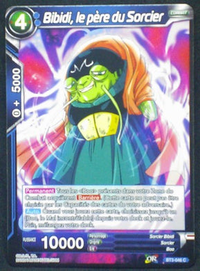 carte Dragon Ball Super Card Game Fr Part 3 BT3-046C Bibidi, le père du Sorcier bandai 2018