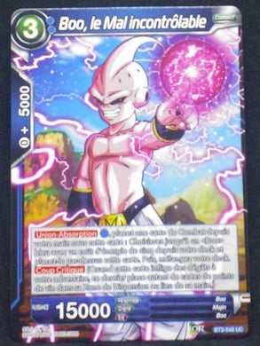 carte Dragon Ball Super Card Game Fr Part 3 BT3-048UC Boo, le Mal incontrôlable bandai 2018