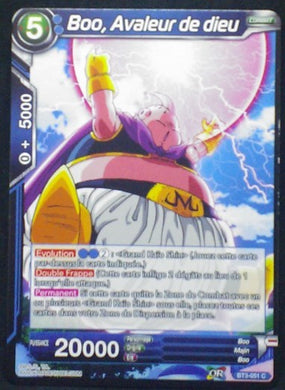 carte Dragon Ball Super Card Game Fr Part 3 BT3-051C Boo, Avaleur de dieu bandai 2018