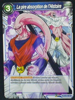 carte Dragon Ball Super Card Game Fr Part 3 BT3-052C La pire absorption de l Histoire bandai 2018