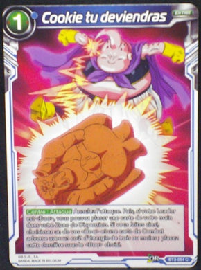 carte Dragon Ball Super Card Game Fr Part 3 BT3-054C Cookie tu deviendras bandai 2018