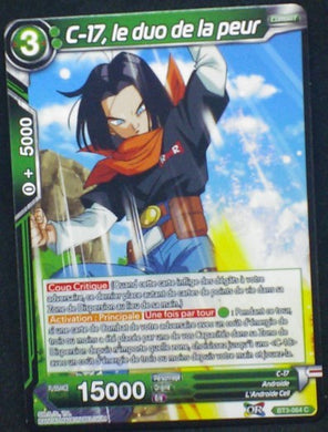 carte Dragon Ball Super Card Game Fr Part 3 BT3-064C C-17, le duo de la peur
