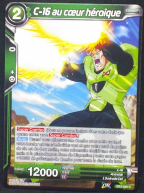 carte Dragon Ball Super Card Game Fr Part 3 BT3-068C C-16 au coeur héroïque bandai 2018